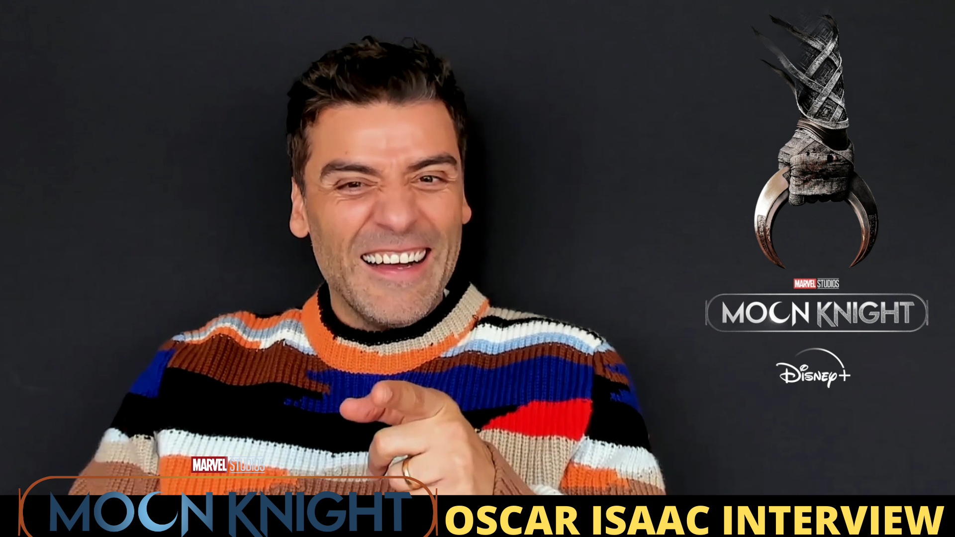 Oscar Isaac Moon Knight Interview
